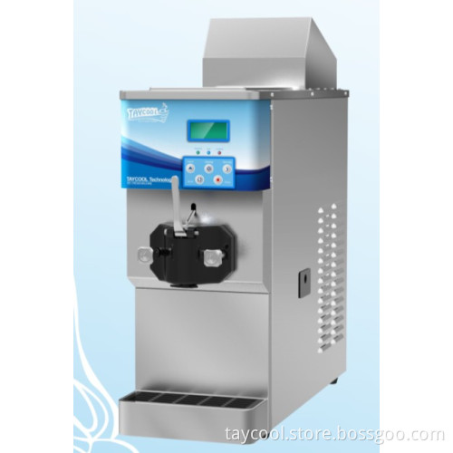 One Flavor Ice Cream Machine with Stainless Steel Shell